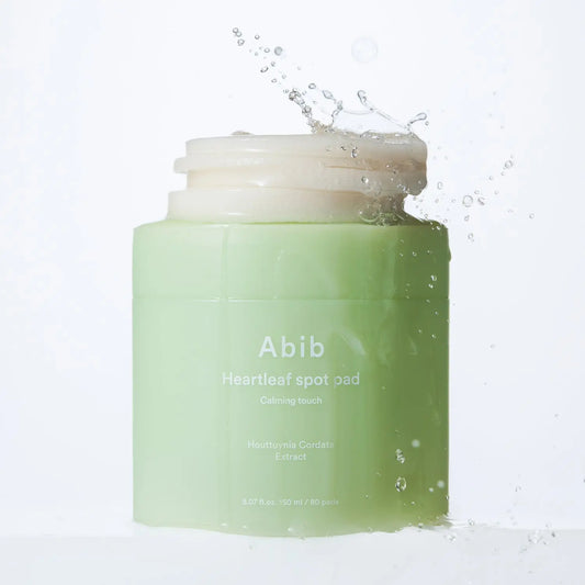 ABIB - Pads Apaisantes au Heartleaf Anti-Boutons (80 pads) 150ml kskincarebyan